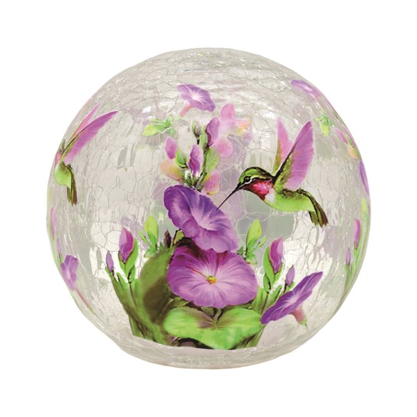 Floral Bird LED Ball 14cm Floral Bird LED Ball 14cm
