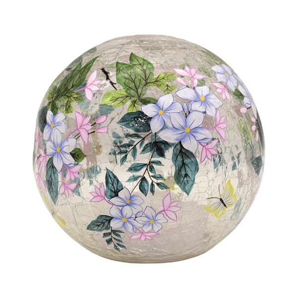Floral Butterfly LED Ball 14cm Floral Butterfly LED Ball 14cm