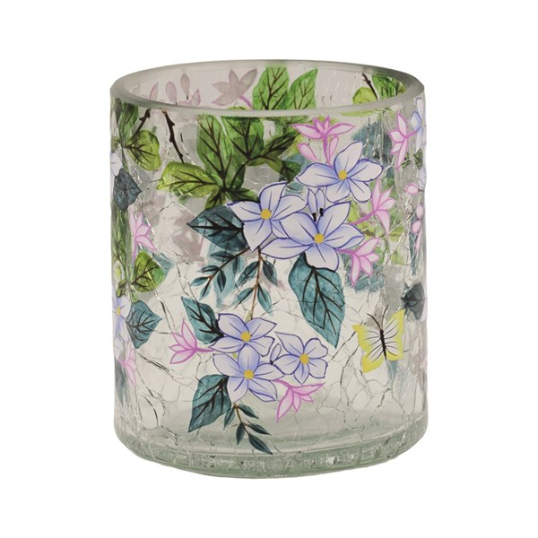 Floral Butterfly Tealight Holder 7cm Floral Butterfly Tealight Holder 7cm