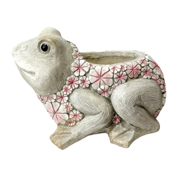 Floral Frog Planter 30x20cm