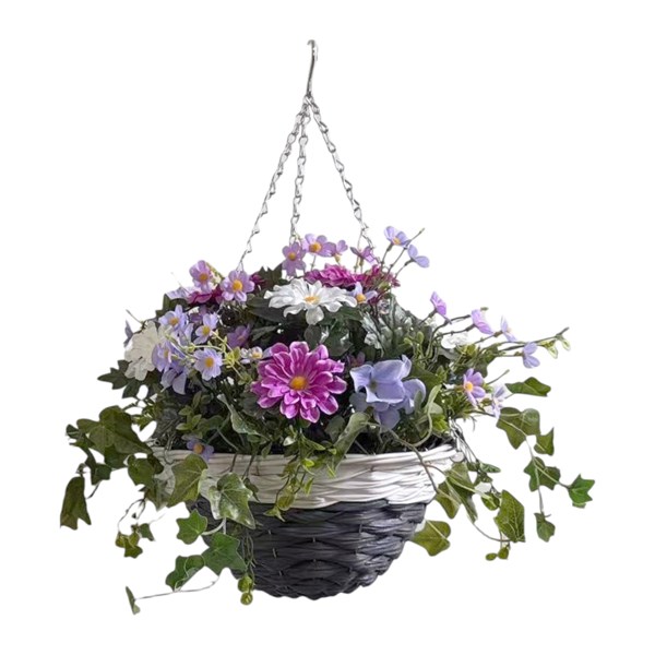 Floral Hanging Basket 53cm
