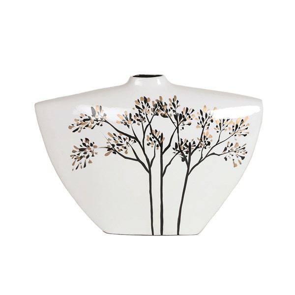 Floral Jacket Vase White 26cm Floral Jacket Vase White 26cm