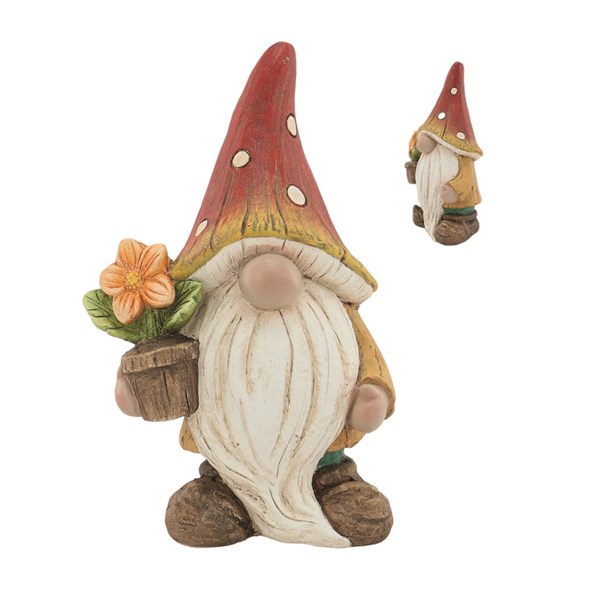 Garden Gonk & Flower  33cm Garden Gonk & Flower  33cm