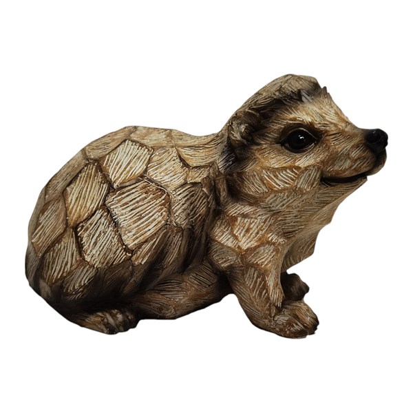 Garden Hedgehog Brown 23x14cm