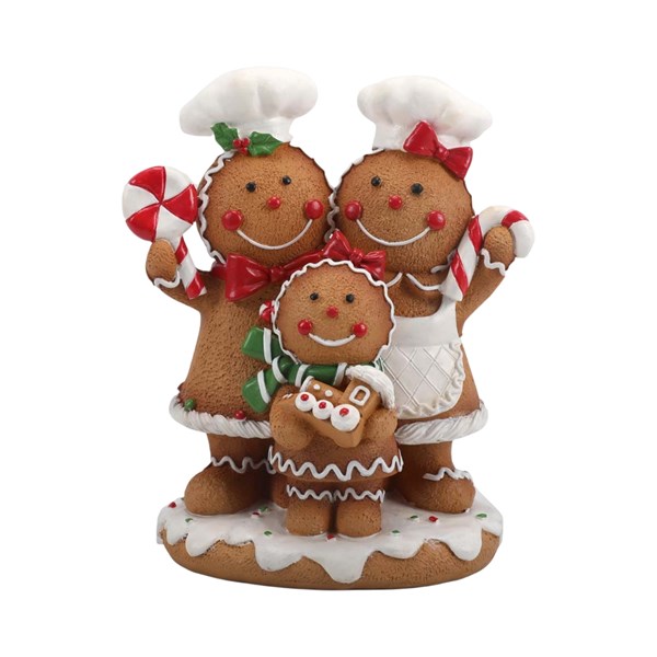 Gingerbread Family 14x17cm Gingerbread Family 14x17cm