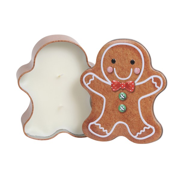 Gingerbread Candle Tin 14cm Gingerbread Candle Tin 14cm