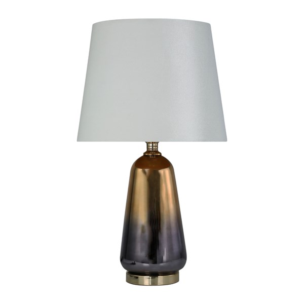 Glass Table Lamp Copper 63cm Glass Table Lamp Copper 63cm