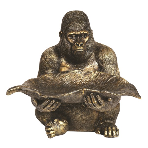 Gorilla Holding Leaf 37.5cm Gorilla Holding Leaf 37.5cm