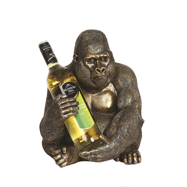 Gorilla Wine Bottle Holder 34cm Gorilla Wine Bottle Holder 34cm