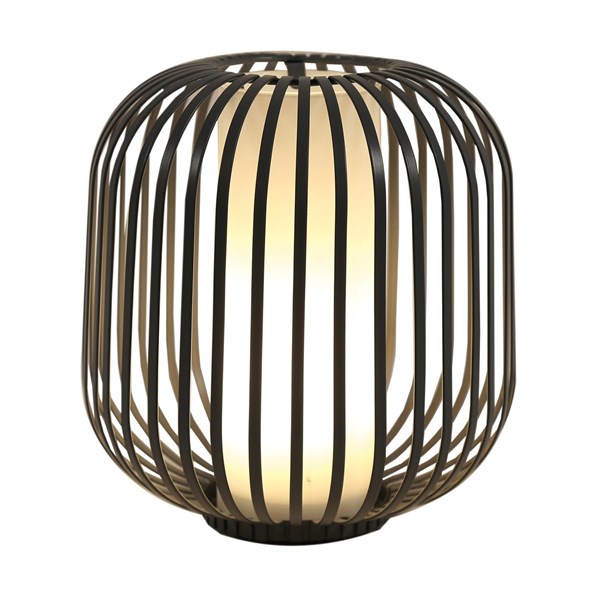Grey Cage Lantern Lamp 20cm Grey Cage Lantern Lamp 20cm