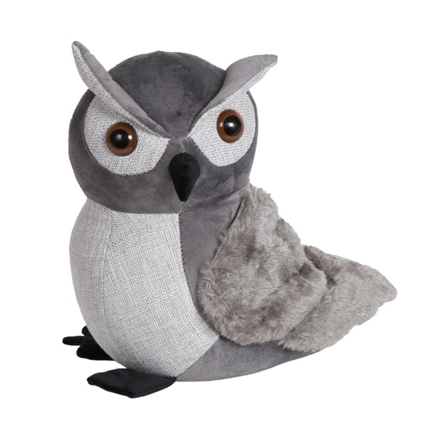 Grey Owl Doorstop 26x23cm Grey Owl Doorstop 26x23cm