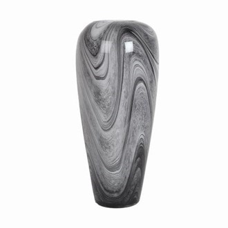 Grey Swirl Vase 35.5cm Grey Swirl Vase 35.5cm