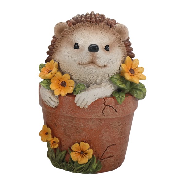 Hedgehog In Plant Pot 8cm Hedgehog In Plant Pot 8cm