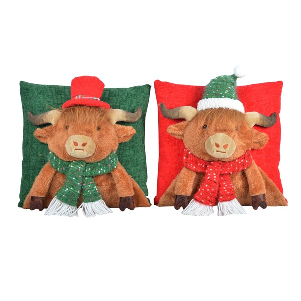 Highland Cushion 35cm 2 Assorted Highland Cushion 35cm 2 Assorted