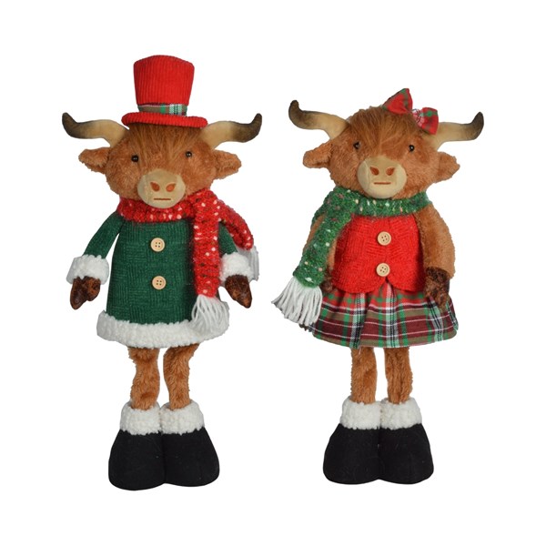 Highland Plush 43cm 2 Assorted Highland Plush 43cm 2 Assorted