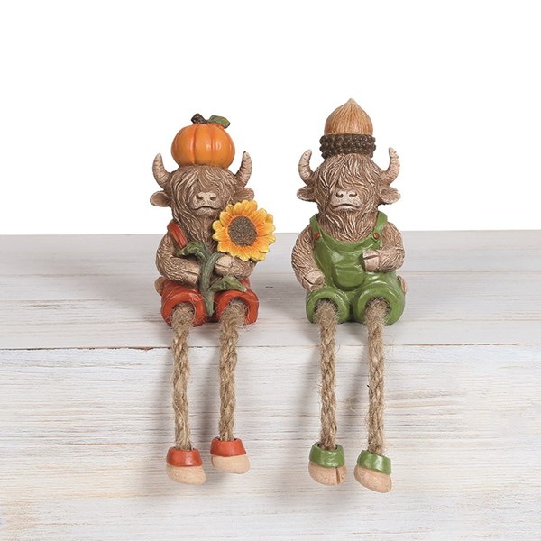 Highland Shelf Sitter 18cm 2 Assorted Highland Shelf Sitter 18cm 2 Assorted