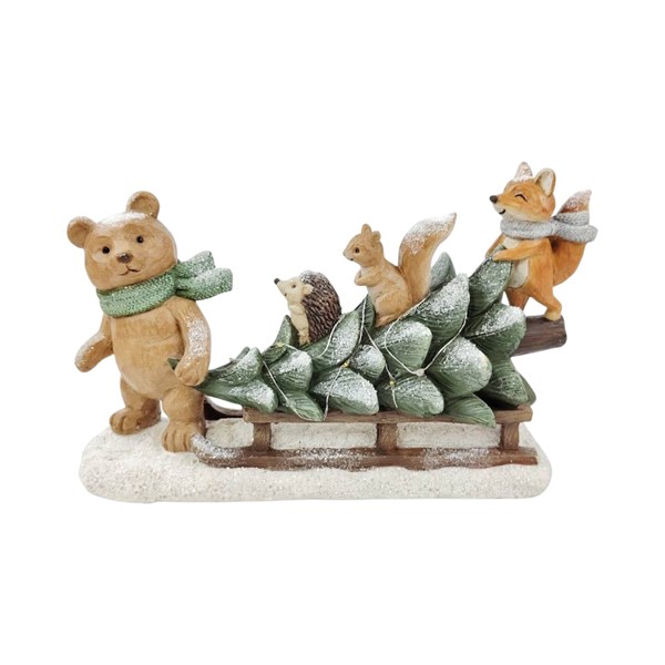 LED Animals & Sleigh 27x16cm LED Animals & Sleigh 27x16cm