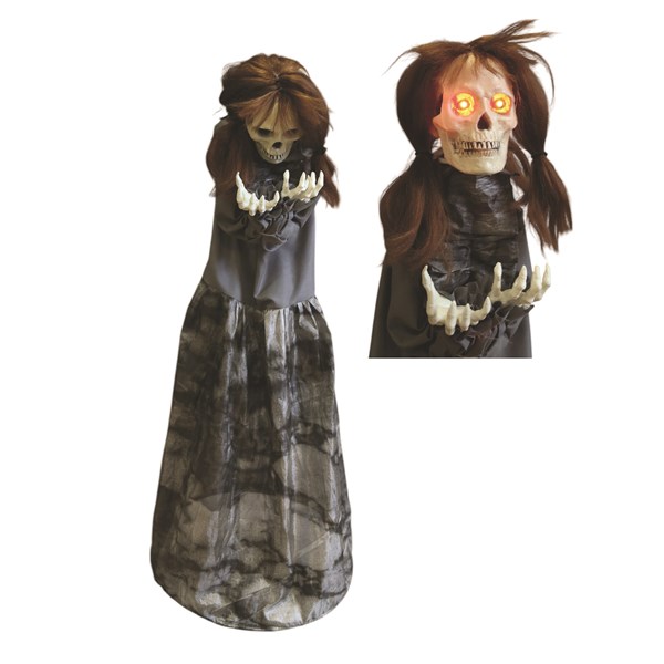 LED Animated Scary Girl 120cm LED Animated Scary Girl 120cm