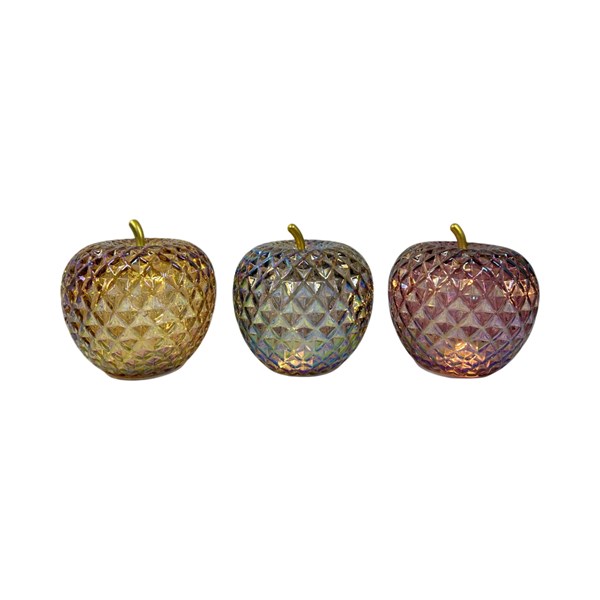 LED Apple 14cm 3 Assorted LED Apple 14cm 3 Assorted