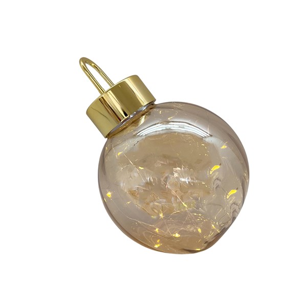 LED Bauble Decoration Gold 20cm LED Bauble Decoration Gold 20cm
