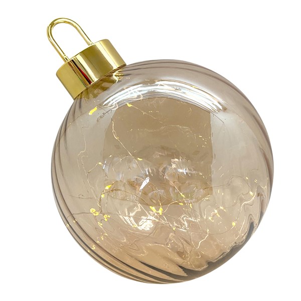 LED Bauble Decoration Gold 30cm LED Bauble Decoration Gold 30cm