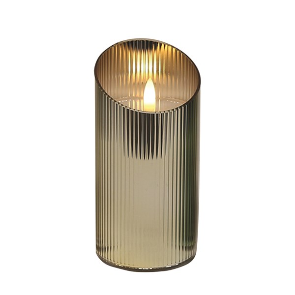 LED Candle Gold 7.5x15cm LED Candle Gold 7.5x15cm