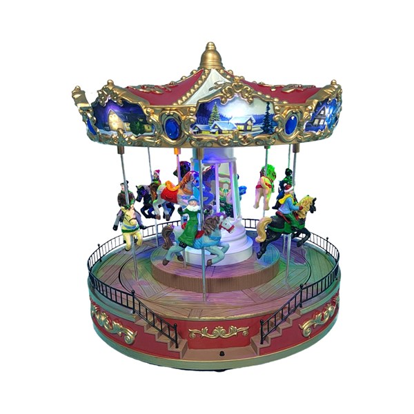 Animated LED Carousel 25x26cm Animated LED Carousel 25x26cm