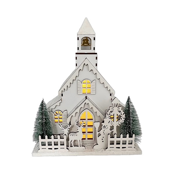 LED Christmas Church 24x30cm LED Christmas Church 24x30cm