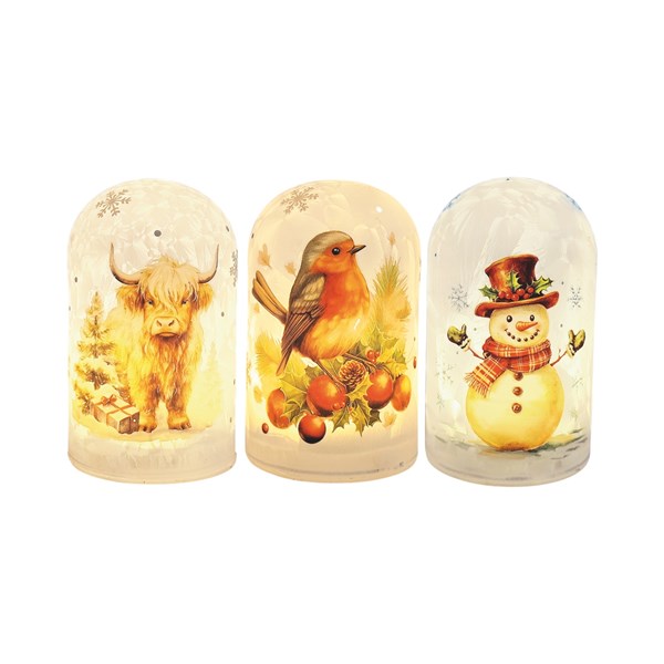 LED Dome Christmas Light 15cm 3 Assorted LED Dome Christmas Light 15cm 3 Assorted