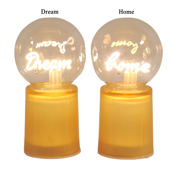 LED Dream Home Light Amber 17cm 2 Assorted LED Dream Home Light Amber 17cm 2 Assorted