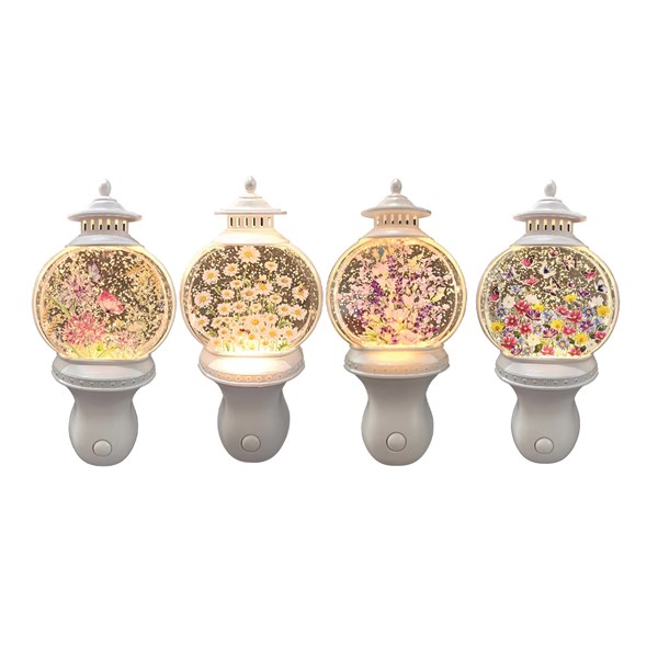 LED Floral Plug In 19cm 4 Assorted LED Floral Plug In 19cm 4 Assorted