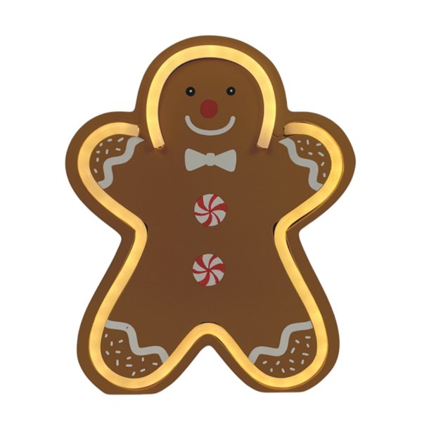 LED Gingerbread 14x18cm LED Gingerbread 14x18cm