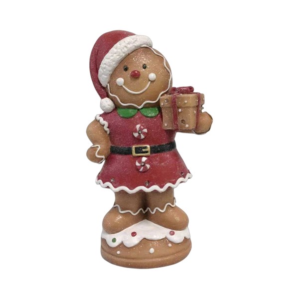 LED Gingerbread & Gift 16x30cm LED Gingerbread & Gift 16x30cm