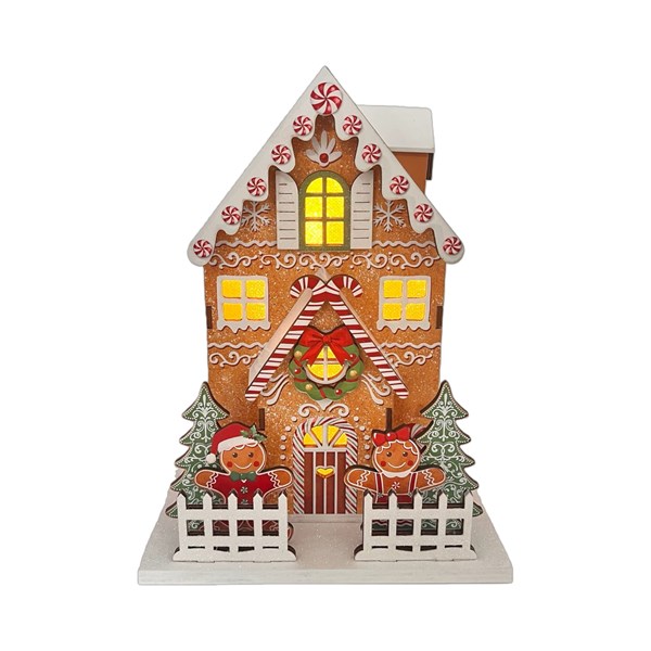 LED Gingerbread House 15x20cm LED Gingerbread House 15x20cm