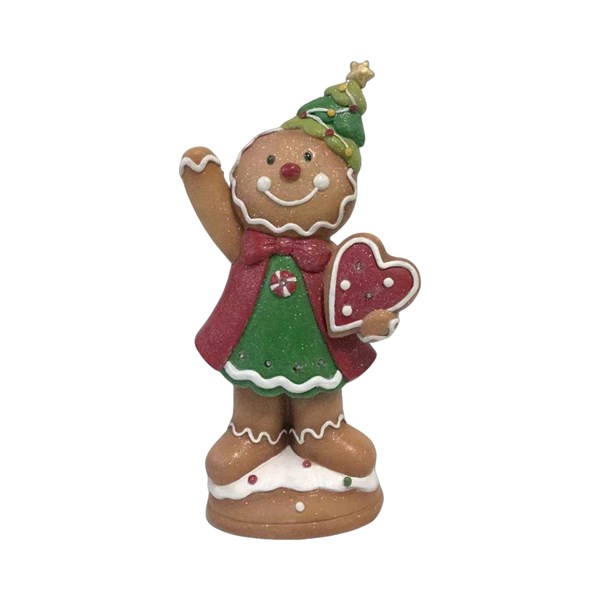 LED Gingerbread & Heart 15x31cm LED Gingerbread & Heart 15x31cm