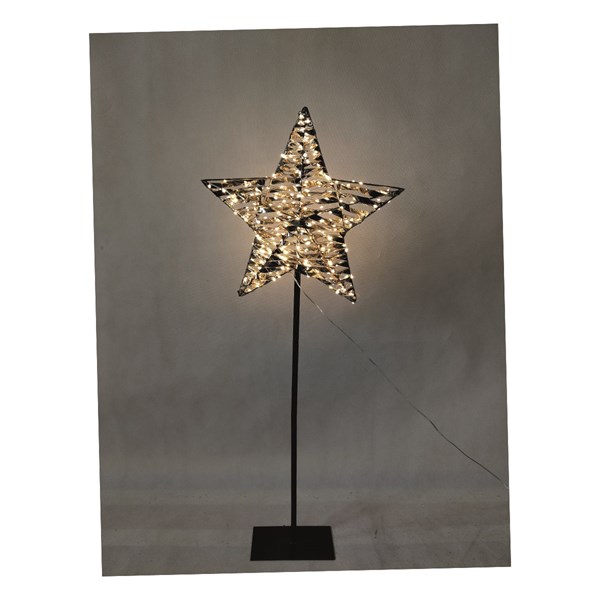 LED Gold Foil Star 250 Lights 100cm LED Gold Foil Star 250 Lights 100cm
