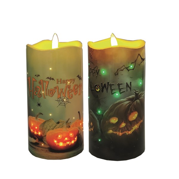LED Halloween Candle 2 Assorted LED Halloween Candle 2 Assorted