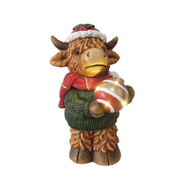 LED Highland Bauble 38cm