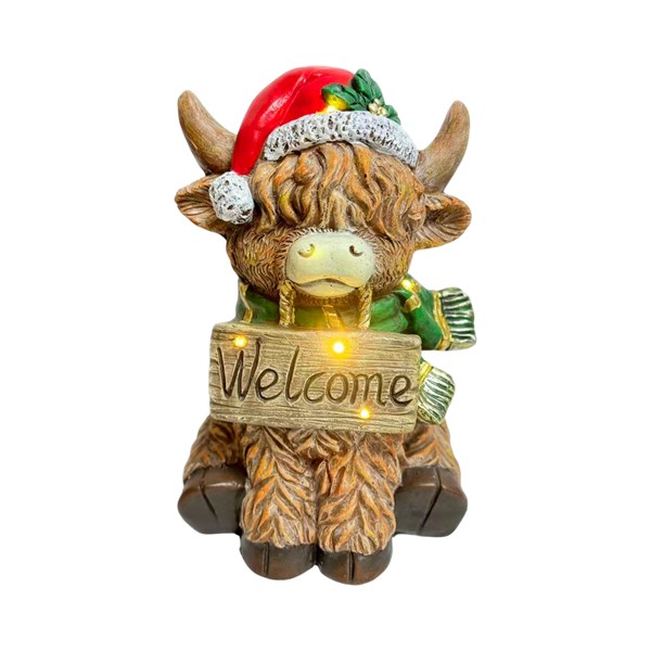LED Highland Welcome 52x39cm LED Highland Welcome 52x39cm