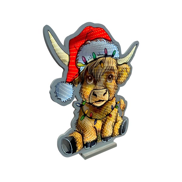 LED Infinity Highland Cow 40cm LED Infinity Highland Cow 40cm