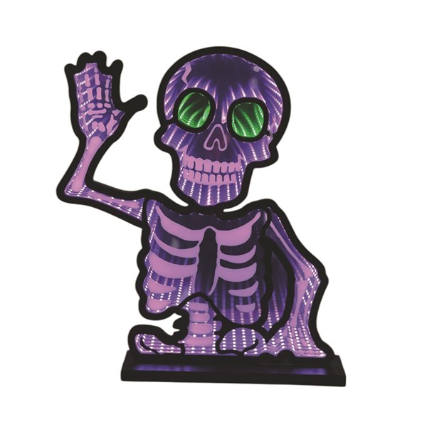 LED Infinity Skeleton 29x34cm LED Infinity Skeleton 29x34cm
