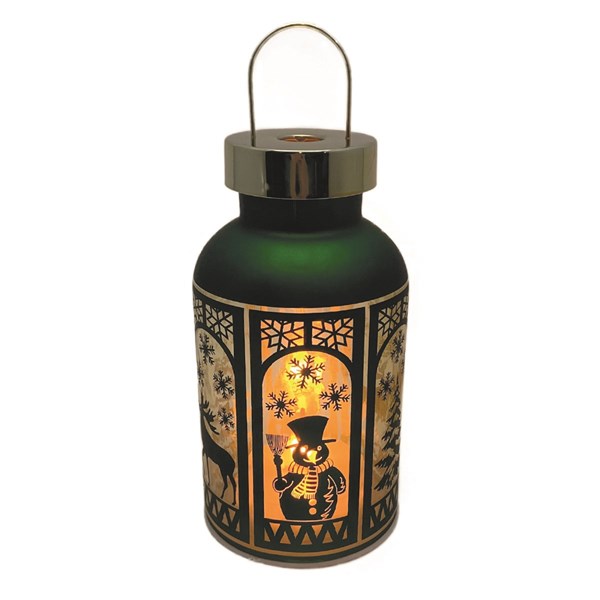 LED Lantern Green 24cm LED Lantern Green 24cm