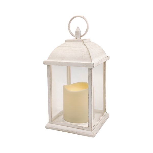 LED Lantern White 10x21cm LED Lantern White 10x21cm