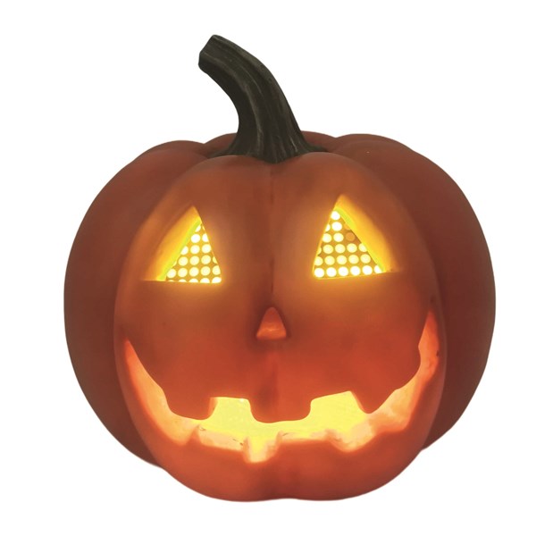 LED Moving Eyes Flame Effect Pumpkin 21cm LED Moving Eyes Flame Effect Pumpkin 21cm