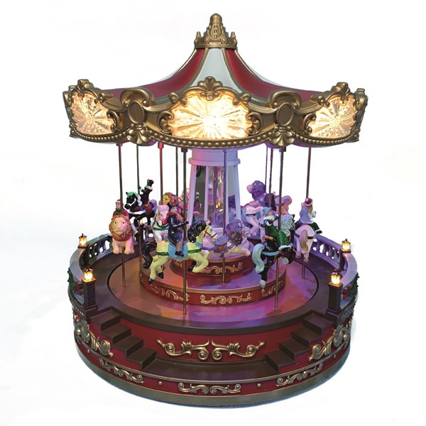 LED Musical Carousel 30x36cm LED Musical Carousel 30x36cm