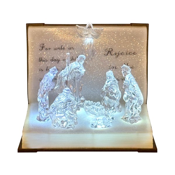 LED Nativity Book 19x15cm LED Nativity Book 19x15cm