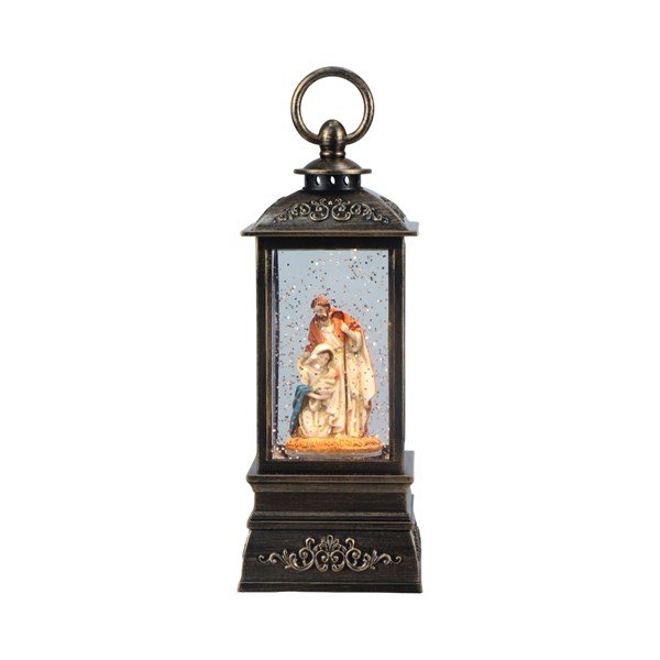 LED Nativity Lantern Spinner 21cm LED Nativity Lantern Spinner 21cm