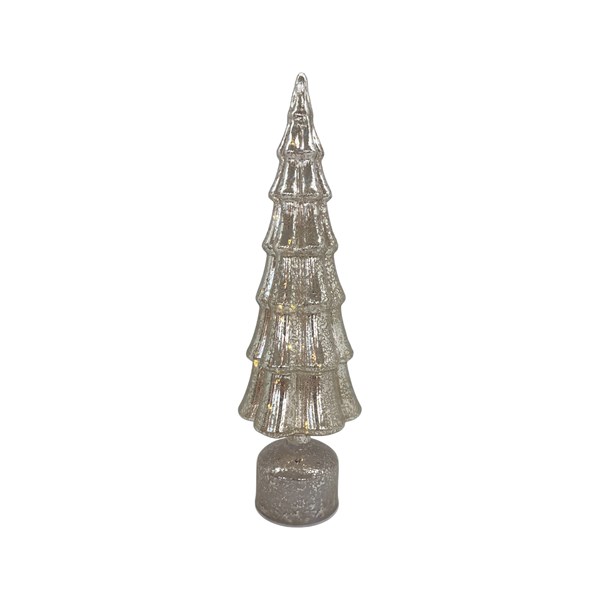 LED Rotating Tree Silver 30cm LED Rotating Tree Silver 30cm