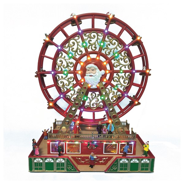 LED Santa Ferris Wheel 48cm LED Santa Ferris Wheel 48cm