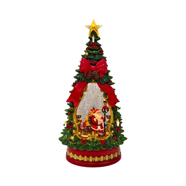 LED Santa Tree Spinner 34cm LED Santa Tree Spinner 34cm